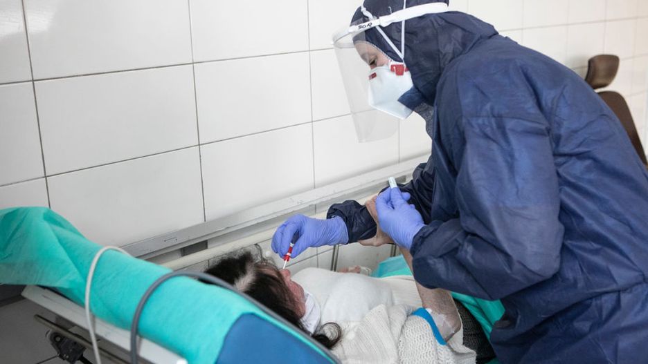 Koronawirus. Trudna sytuacja w szpitalu w Myślenicach (zdjęcie poglądowe)