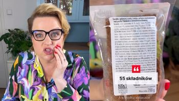 "Trzy badziewia z Żabki". Bosacka kupiła kanapkę z 55 składnikami