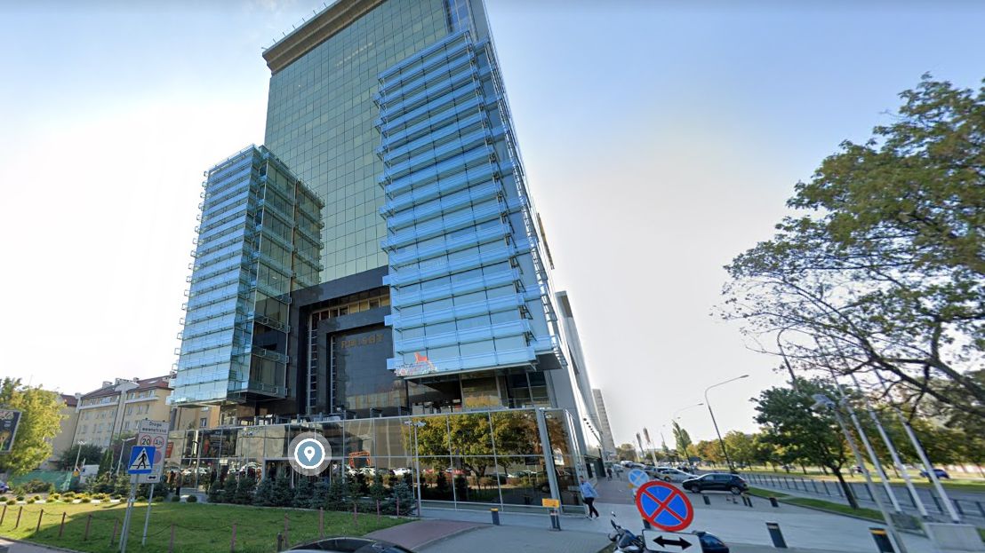 Wspinaczka na dach Polsatu