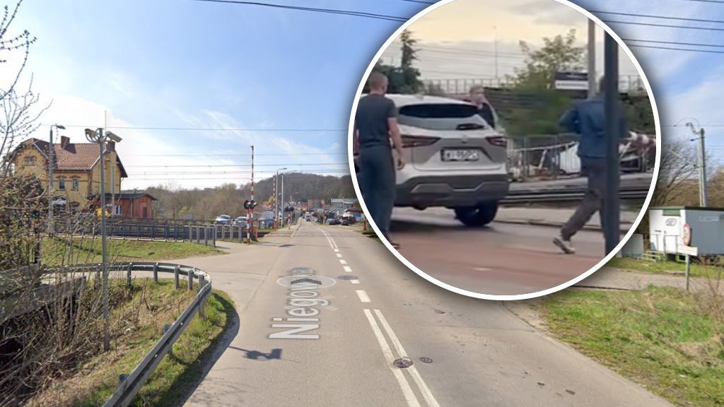 Przejazd na ulicy Niegowskiej