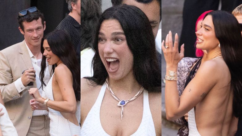 Nowe zdjęcia z trzydniowego wesela Dua Lipy na Sycylii