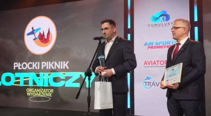 Płocki Piknik Lotniczy laureatem "Błękitnego Cumulusa 2025"!