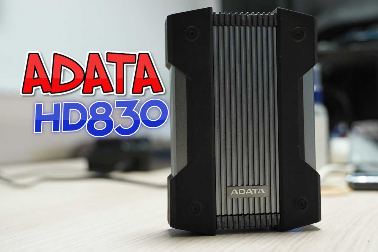 ADATA HD830 (2TB) - pancerny dysk zewnętrzny HDD do zadań trudnych