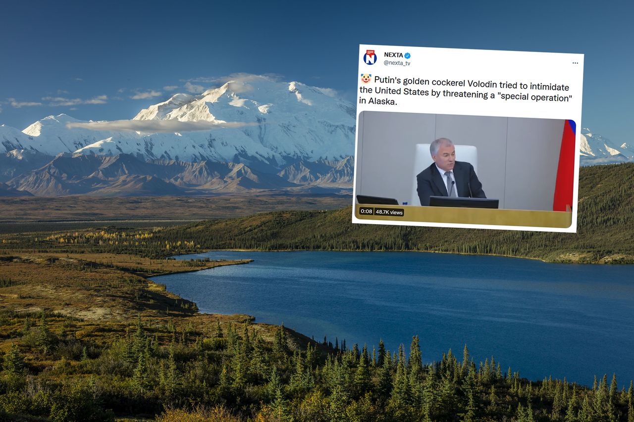 "Alaska to Rosja". Wołodin grozi Stanom Zjednoczonym 
