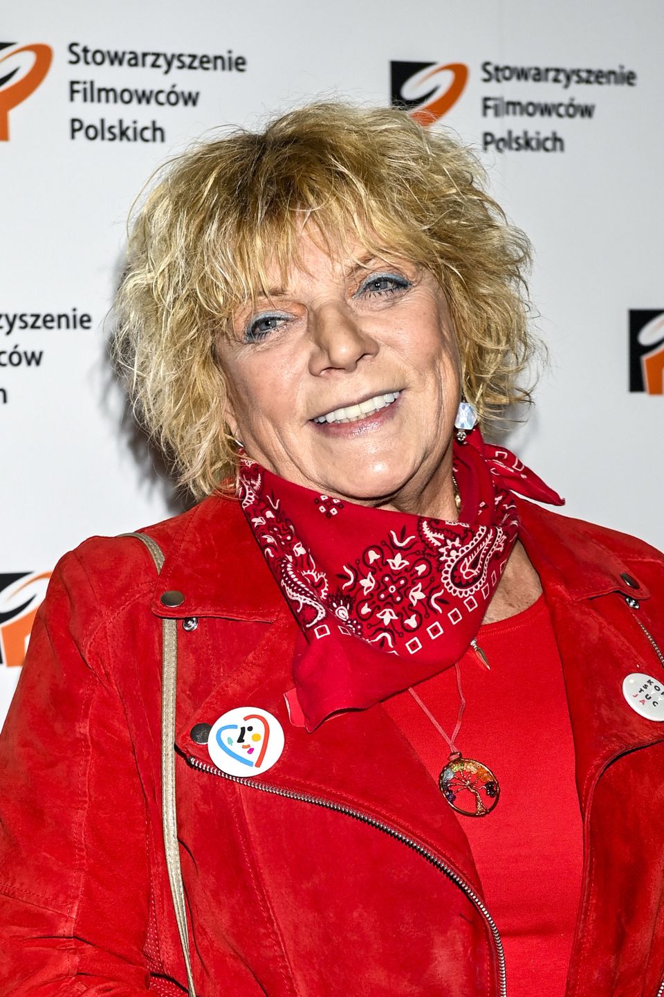 Dorota Stalińska podczas Gali Rozdania Nagród Stowarzyszenia Filmowców Polskich