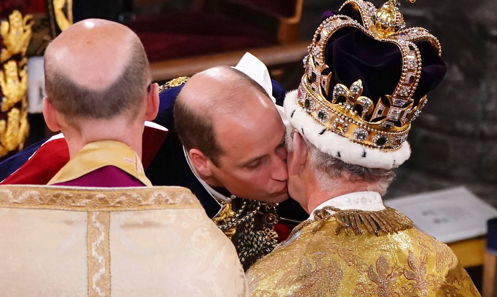 Książę William i król Karol