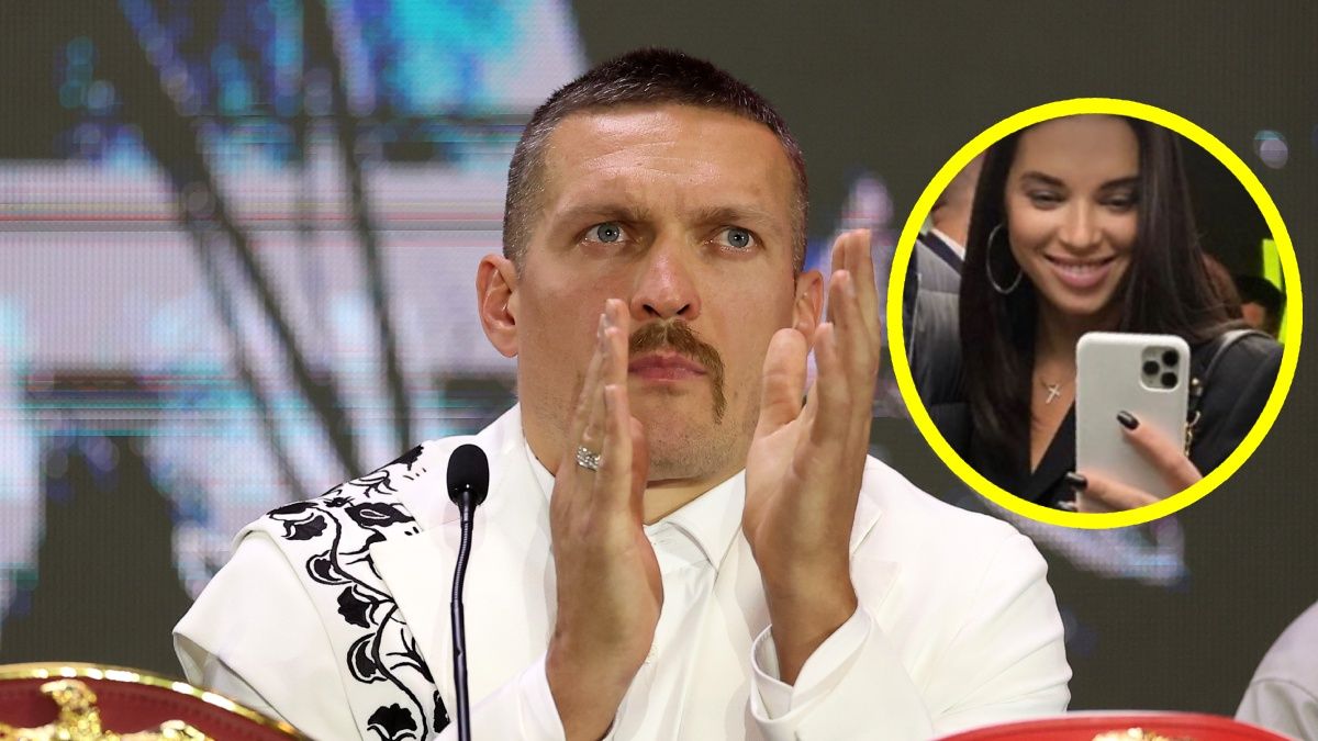 Usyk i żona