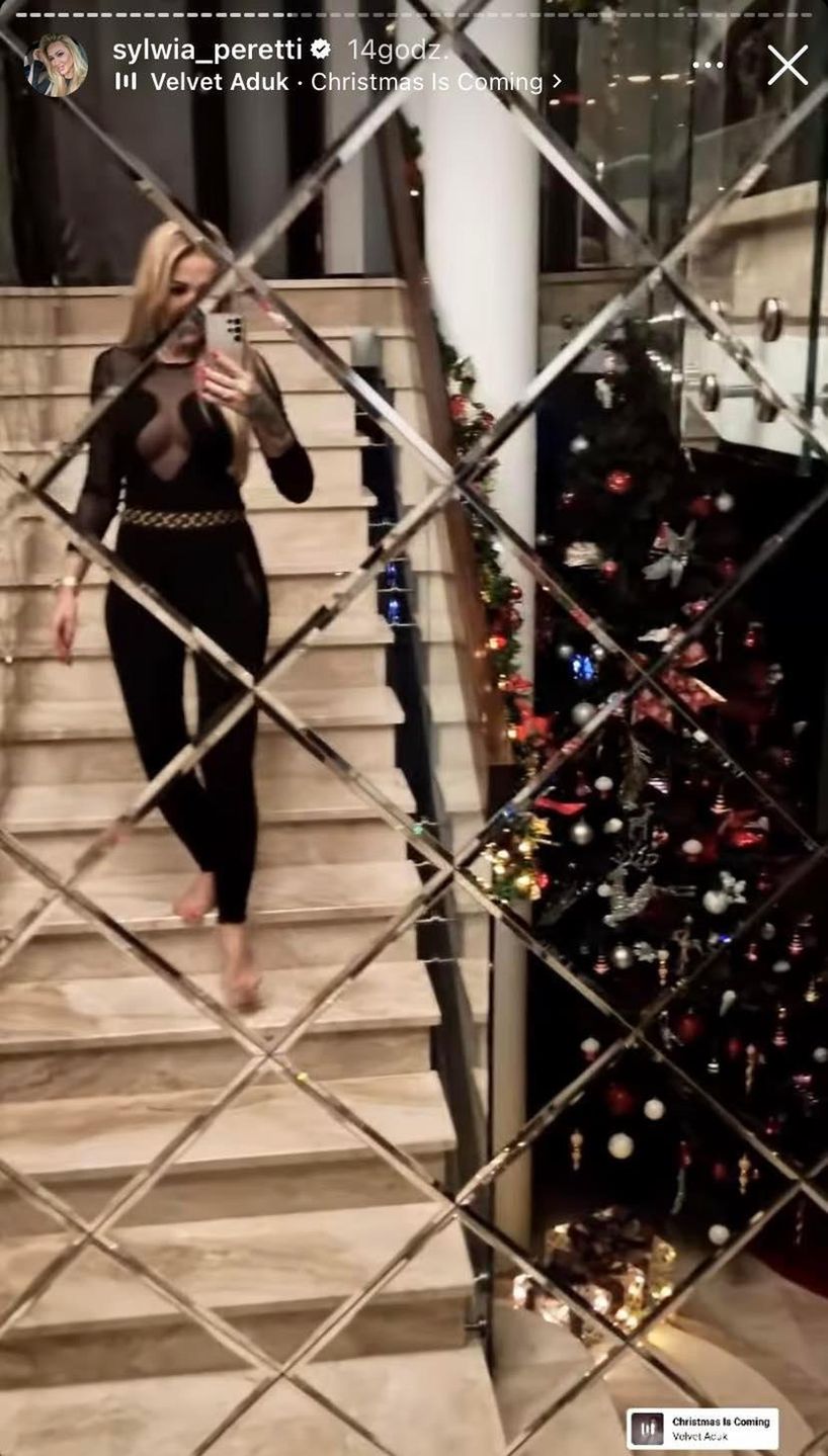Sylwia Peretti ubrała dom na święta