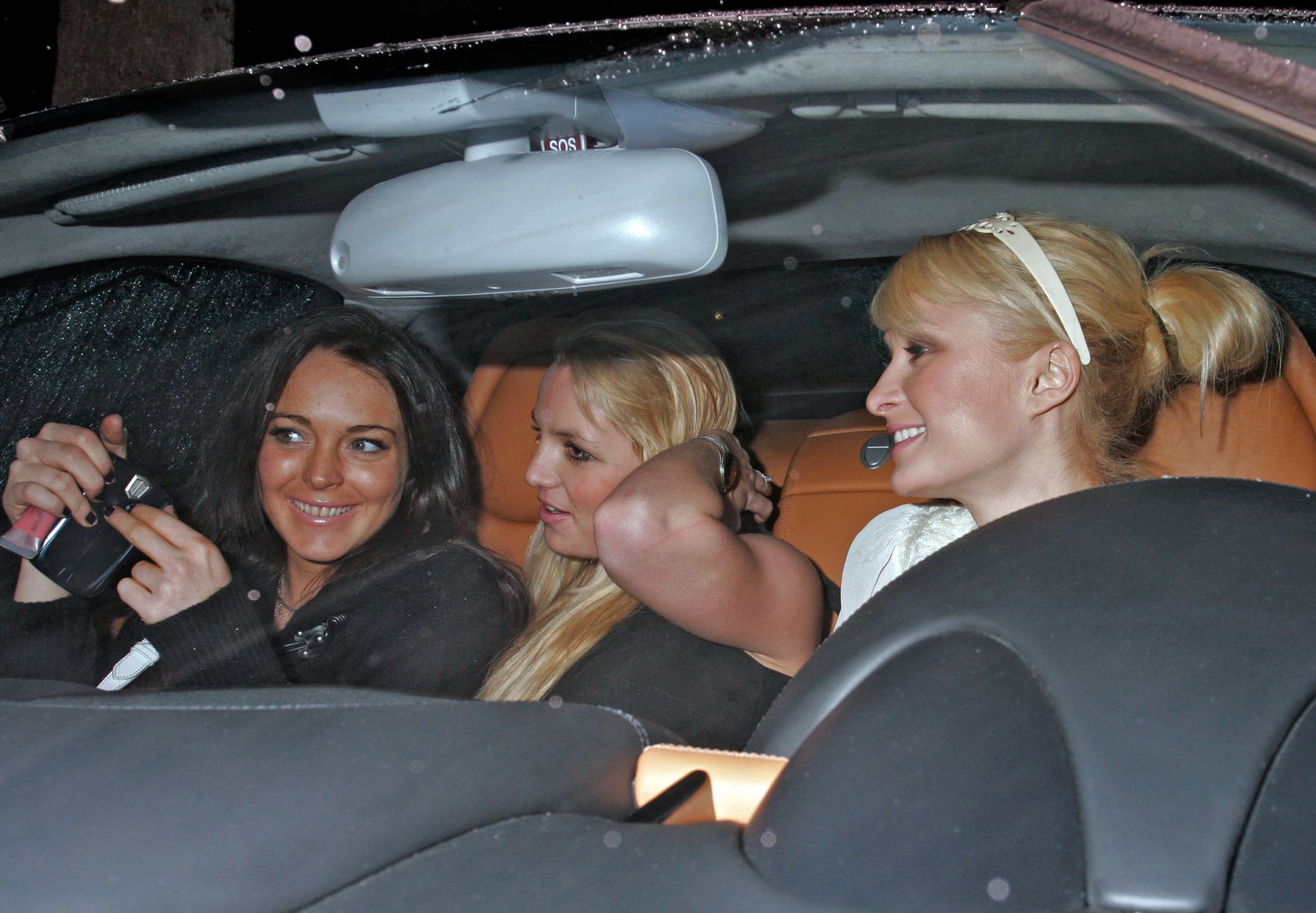 Britney Spears z Paris Hilton i Lindsay Lohan