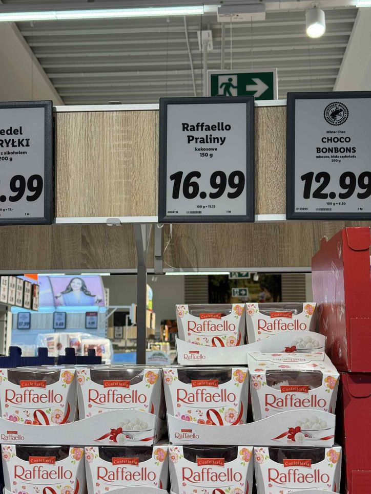 Cena Raffaello w Polsce