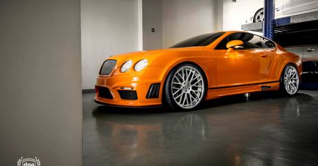 Bentley Continental GT według Wald International - mechaniczna pomarańcza