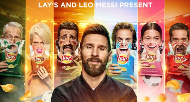 Leo Messi w międzynarodowej kampanii Lay’s