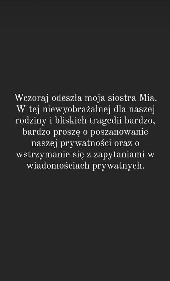 Mia Nesti Baka z "AlkoMaster" nie żyje. Influencerka miała 24 lata