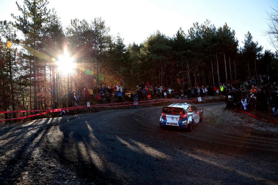Robert Kubica i Maciej Szczepaniak