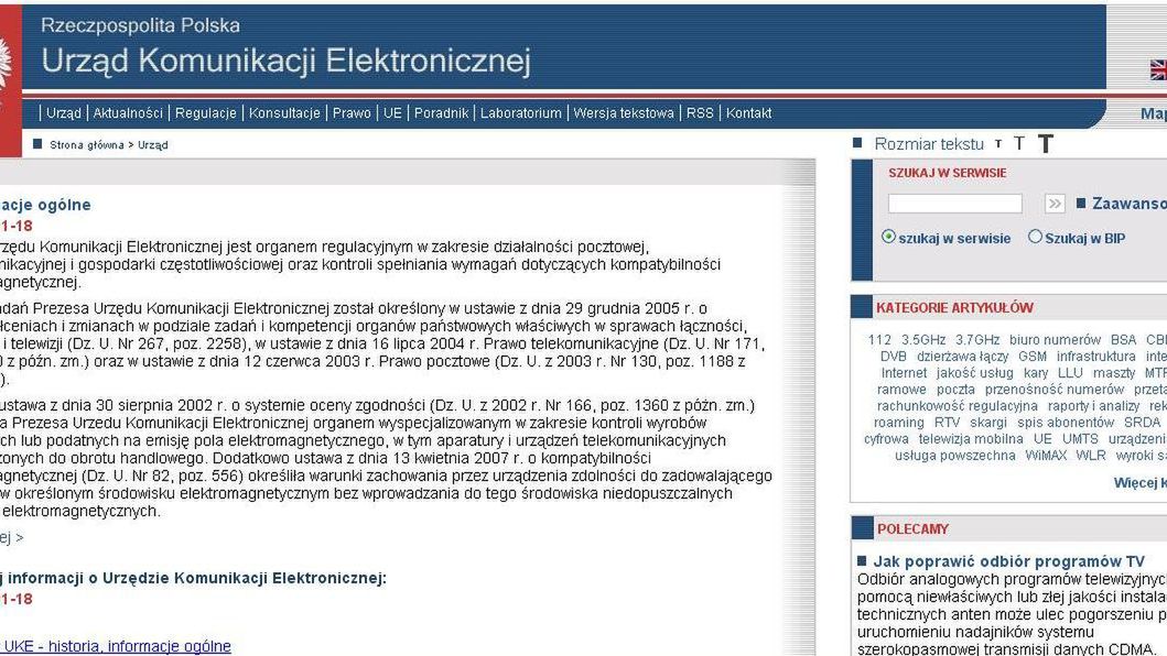 Problemy z radiowym Internetem Orange 1