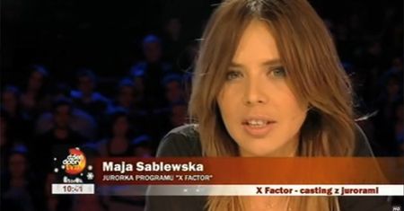 Sablewska "pobiera lekcje wymowy"...