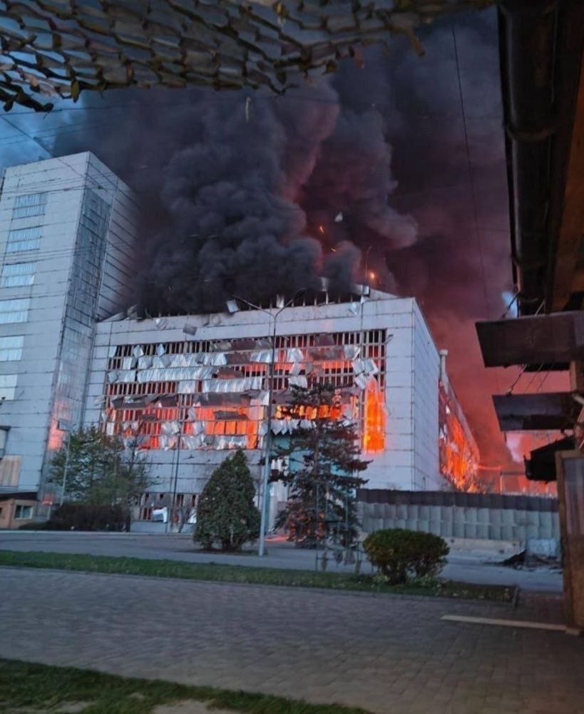 Trypilska TPP destroyed near Kyiv.