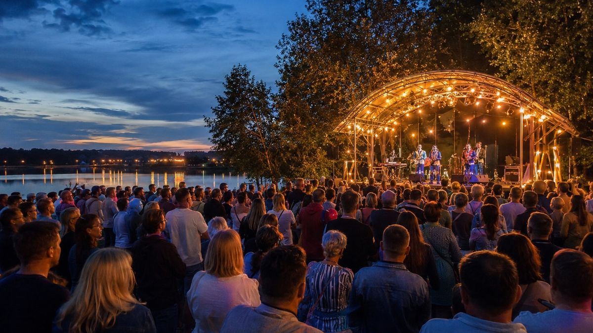 Koncert nad jeziorem