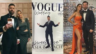 Tak gwiazdy bawiły się na weselu "Kurzopków": Agnieszka i Grzegorz Hyży, Klimentowie (ZDJĘCIA)