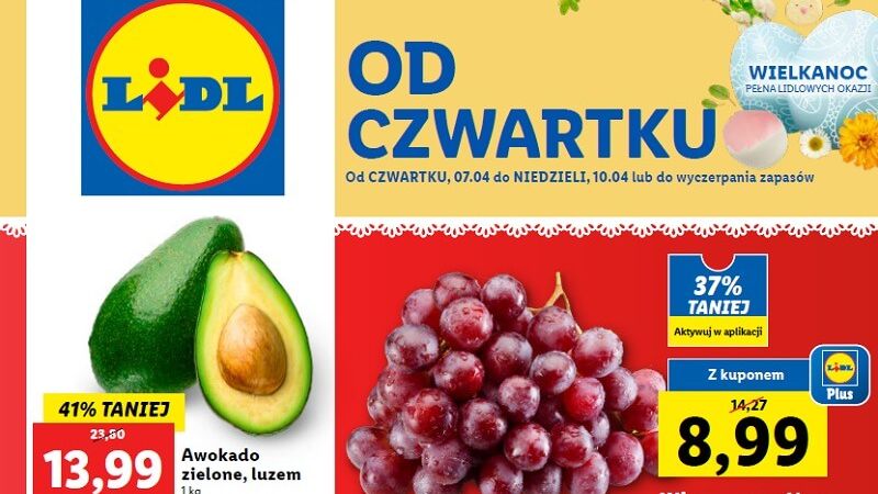 Lidl gazetka od czwartku 7 kwietnia