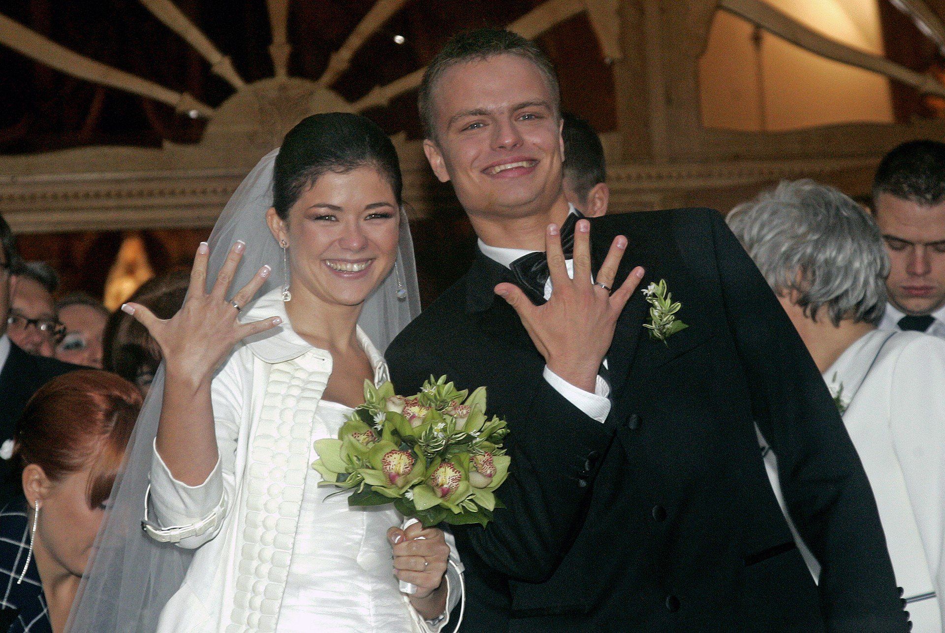 Katarzyna Cichopek i Marcin Hakiel pobrali się w grudniu 2008 roku.