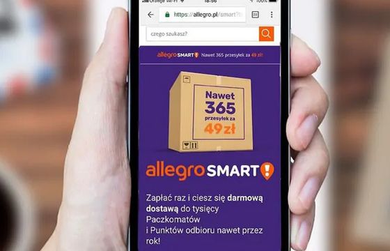 Allegro Smart!: w promocji dostawy kurierskie już od 40 zł