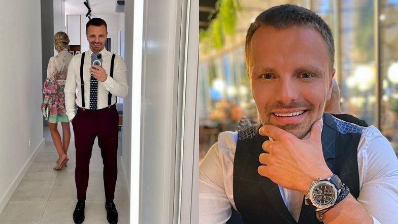 Marcin Hakiel pozuje z ukochaną. Pochwalił się romantycznymi ujęciami