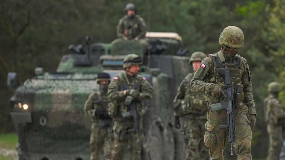 Polscy żołnierze podczas ćwiczeń Anakonda-23 - zdjęcie ilustracyjne