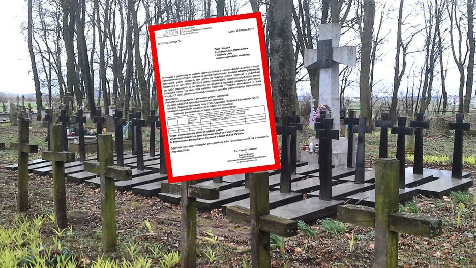 Kwatera żołnierzy UPA na cmentarzu w Szychowicach (gmina Mircze)