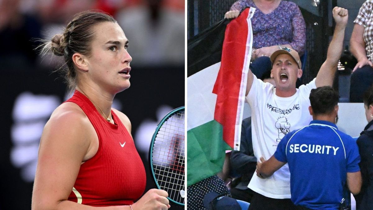 Manifestacja zakłóciła finał kobiet w Australian Open