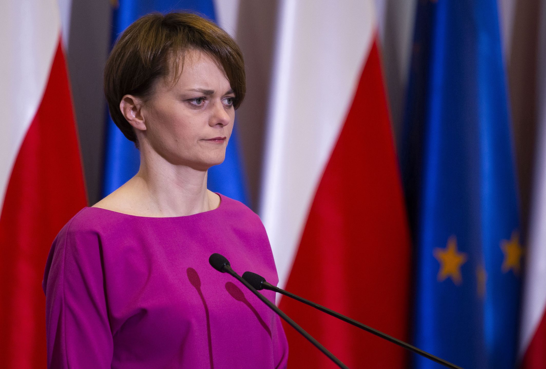 Jadwiga Emilewicz rozprawia o wolności kobiet