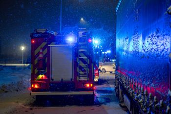 Zimowy paraliż trwa. 86 interwencji PSP