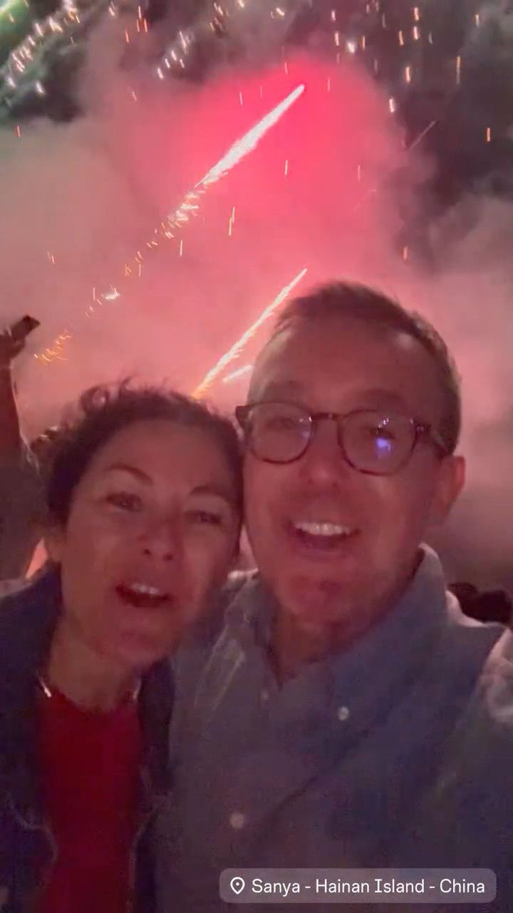 Katarzyna Cichopek i Maciej Kurzajewski przywitali Nowy Rok