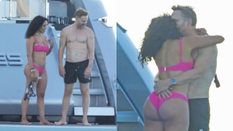 David Guetta i Jessica Ledon wymieniają czułości na jachcie