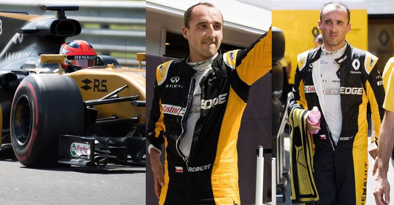 Robert Kubica testuje bolid Renault