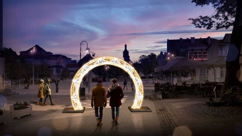 Wizualizacja Multidekor. Materiały Zarządu Dróg i Zieleni w Sopocie