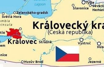 Kaliningrad "anektowany" przez Czechów stał się Kralovcem. "Viral na skalę światową"