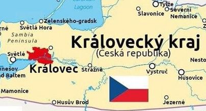 Kaliningrad "anektowany" przez Czechów stał się Kralovcem. "Viral na skalę światową"