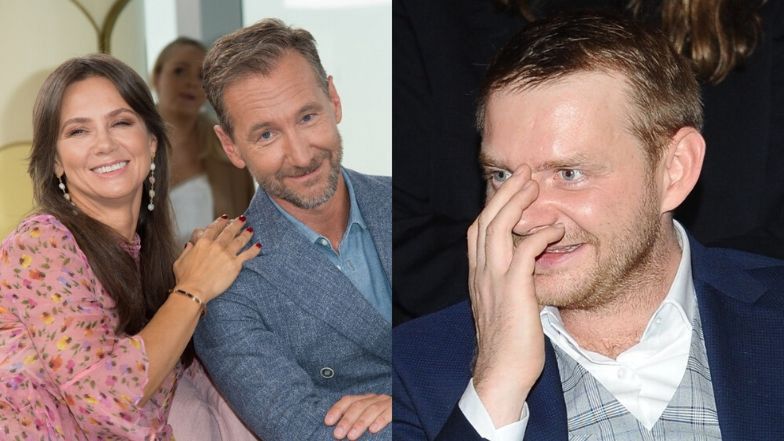 Piotr Kraśko pozwolił sobie na drobny żart podczas ramówki TVN-u