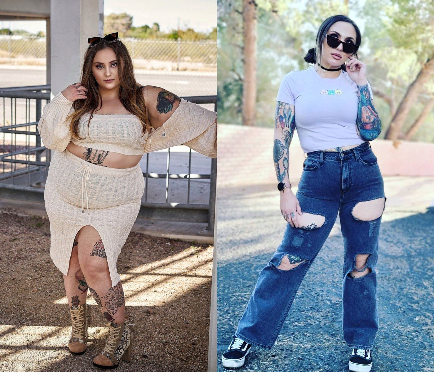 Modelka plus size zrzuciła ponad połowę swojej wagi