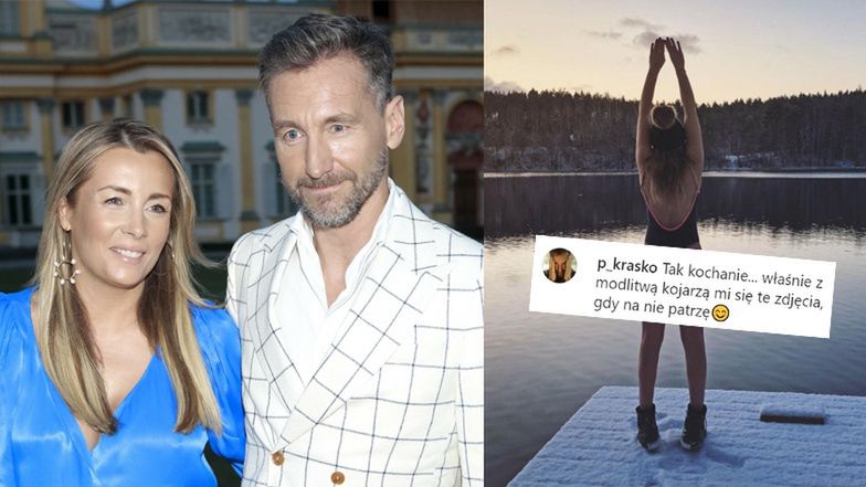 Karolina Ferenstein-Kraśko morsuje na Mazurach