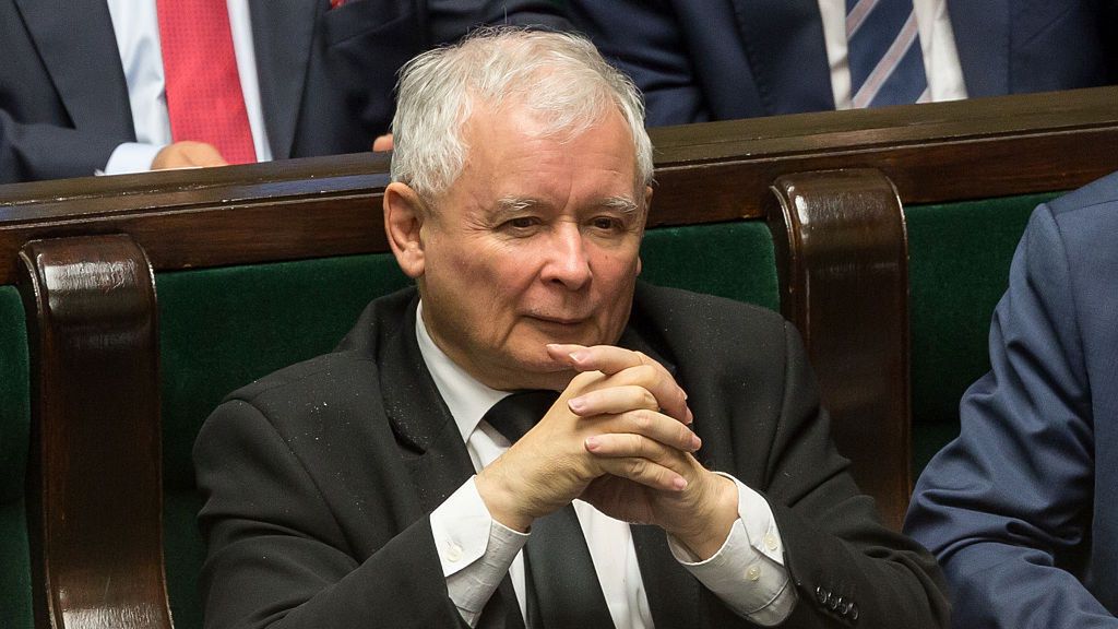 Jarosław Kaczyński chwali Daniela Obajtka