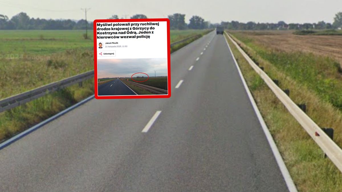 Interwencja służb przy DK31.