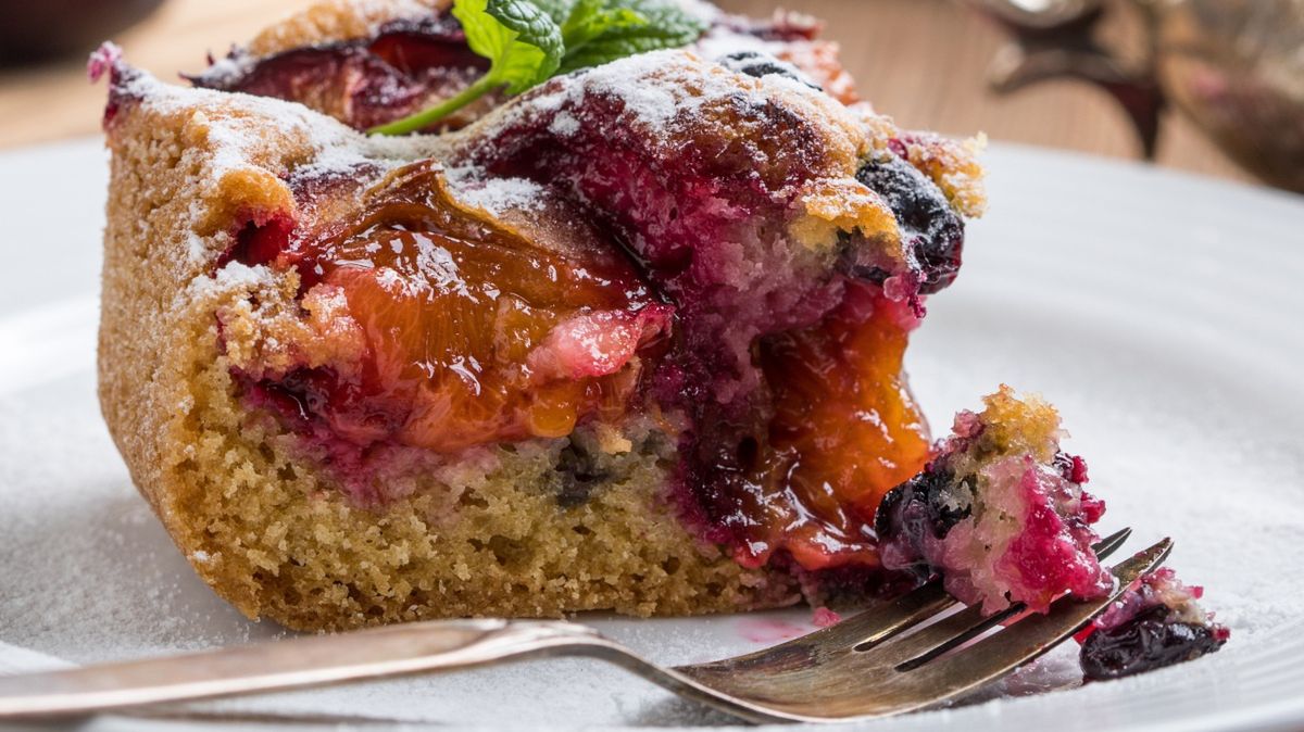 Pyszne ciasto ze śliwkami