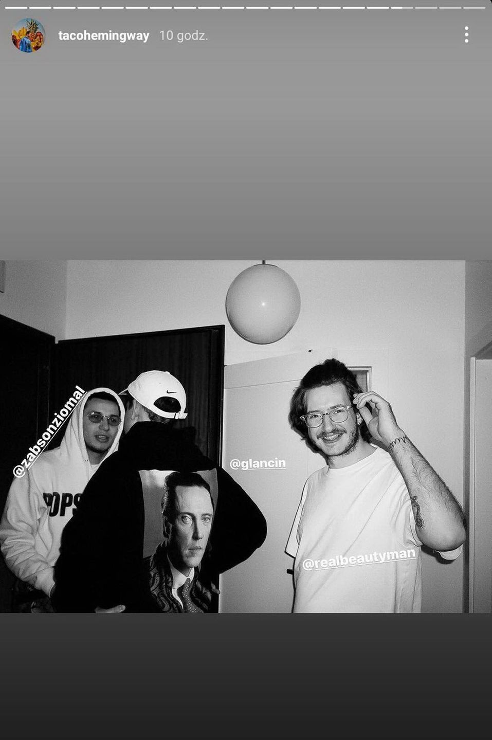 Taco Hemingway dzieli się prywatnymi zdjęciami na Instagramie