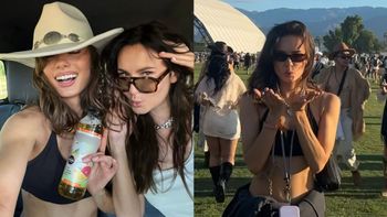 Natalia Szroeder z brzuchem na wierzchu SZALEJE na festiwalu. "Uważaj, o czym marzysz. Jesteśmy na Coachelli" (FOTO)