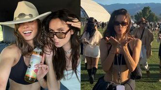 Natalia Szroeder z brzuchem na wierzchu SZALEJE na festiwalu. "Uważaj, o czym marzysz. Jesteśmy na Coachelli" (FOTO)