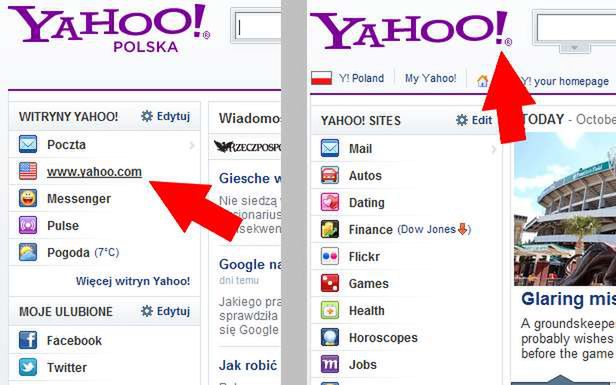 Niespodzianka od Yahoo!