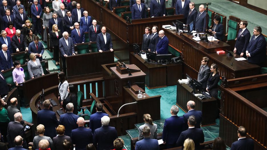Sejm podczas styczniowego posiedzenia