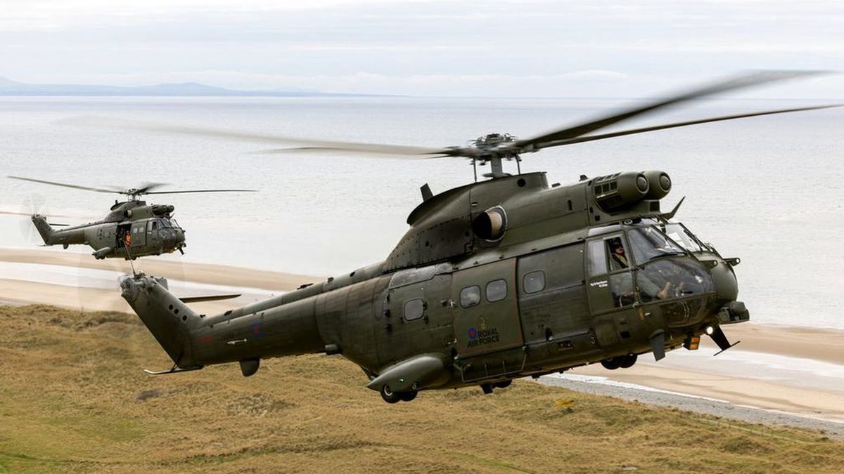 Brytyjskie śmigłowce Puma HC.2